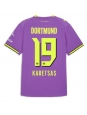 Moške Nogometnih dresov Borussia Dortmund Konstantinos Karetsas #19 Tretji 2026-27 Kratki rokavi Moške Nogometnih dresov Borussia Dortmund Konstantinos Karetsas #19 Tretji 2026-27 Kratki rokavi